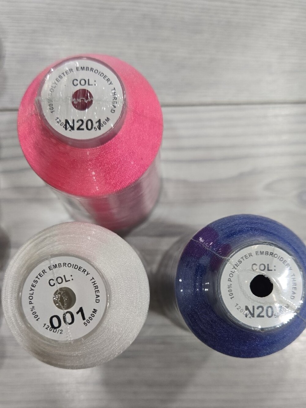 Embroidery Thread - Assorted Colors - 48 Spools - Picture 2 of 7